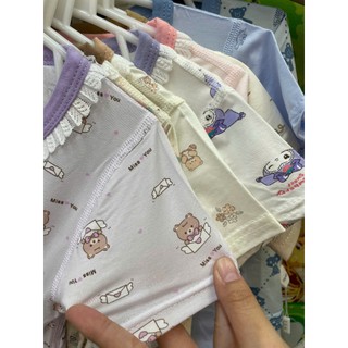 (Size 66-90) BỘ NGẮN LỤA TENCEL NHÍ MỀM, KHÁNG KHUẨN, THOÁNG MÁT CHO BÉ | AnhMy Baby