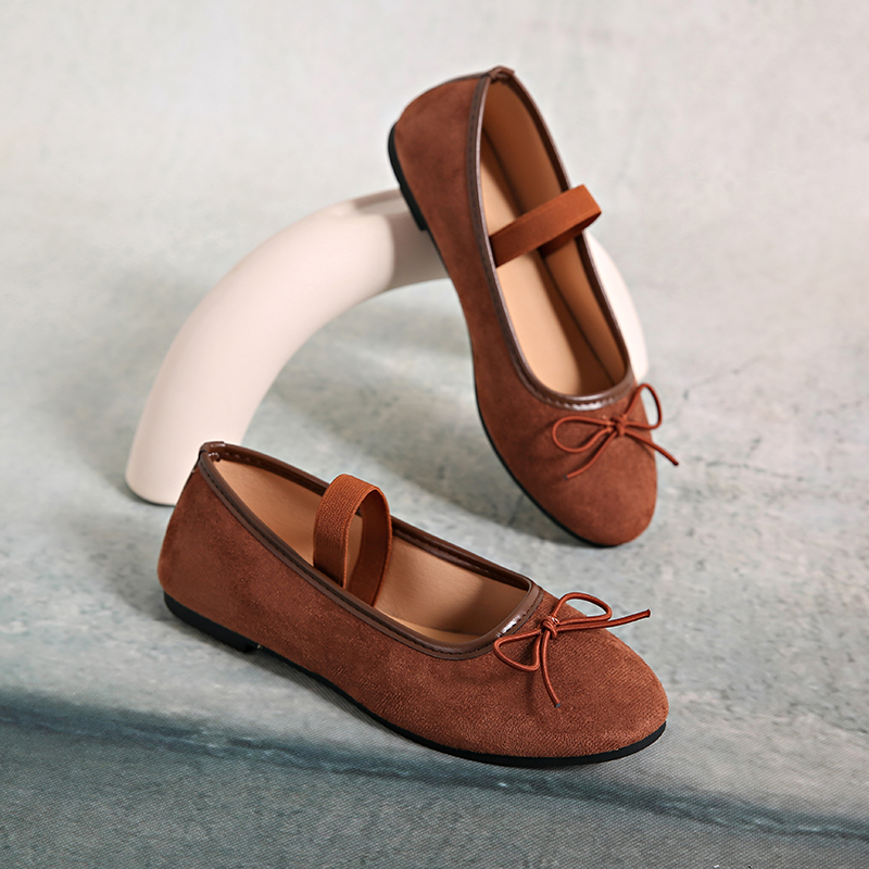 Atikota Giày bệt nữ kiểu dáng slip-on thời trang đa năng thoải mái nhẹ nhàng bền chắc