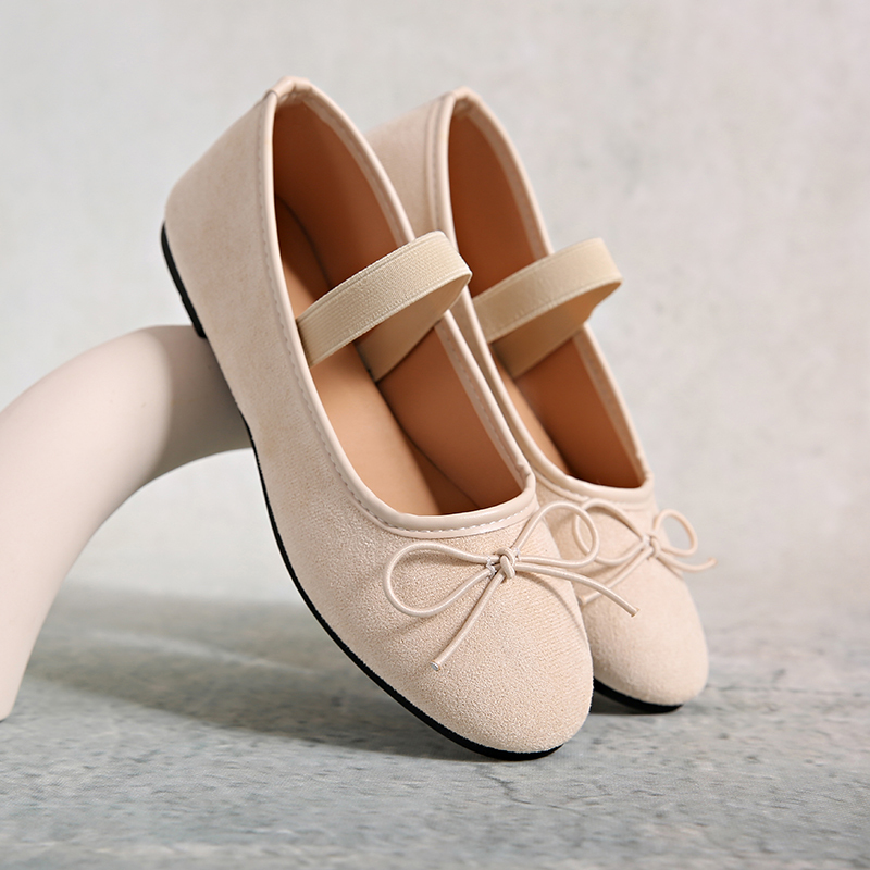 Atikota Giày bệt nữ kiểu dáng slip-on thời trang đa năng thoải mái nhẹ nhàng bền chắc