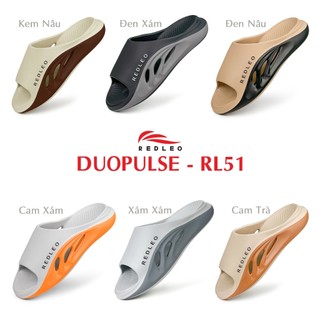 Dép Quai Ngang Nam REDLEO DuoPulse - Đúc Nguyên Khối EVA Êm Nhẹ, Chống Trơn Trượt, Big Size DRL51