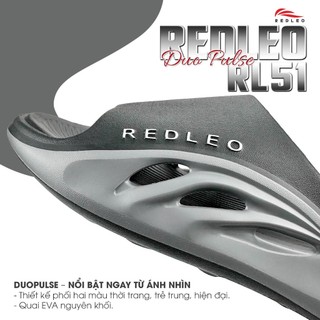 Dép Quai Ngang Nam REDLEO DuoPulse - Đúc Nguyên Khối EVA Êm Nhẹ, Chống Trơn Trượt, Big Size DRL51