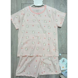 (Size 130-160) BỘ NGẮN LỤA TENCEL MỀM, KHÁNG KHUẨN, THOÁNG MÁT CHO BÉ | AnhMy Baby
