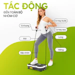 Máy Rung Toàn Thân LUXHOMME 2D | Giảm cân, Săn Cơ | 180 Cấp độ, Giữ Dáng Đẹp Ngay Tại Nhà | BH 24TH — ảnh 4
