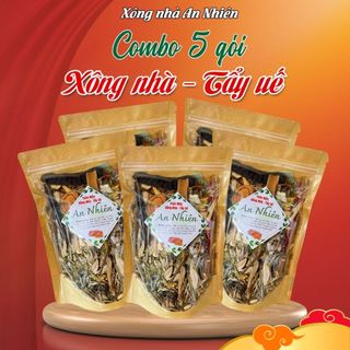Combo 5 Gói Xông Nhà Tẩy Uế An Nhiên, Thảo Mộc Xông Nhà, Xông Cửa Hàng, Khai Trương, Tân Gia, Nhập Trạch, Từ Hơn 15 Loại