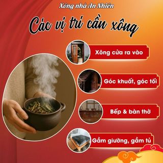 Combo 5 Gói Xông Nhà Tẩy Uế An Nhiên, Thảo Mộc Xông Nhà, Xông Cửa Hàng, Khai Trương, Tân Gia, Nhập Trạch, Từ Hơn 15 Loại
