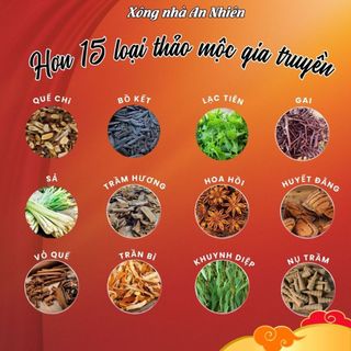 Combo 5 Gói Xông Nhà Tẩy Uế An Nhiên, Thảo Mộc Xông Nhà, Xông Cửa Hàng, Khai Trương, Tân Gia, Nhập Trạch, Từ Hơn 15 Loại