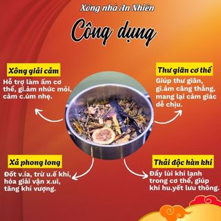 Combo 5 Gói Thảo Mộc Xông Cảm - Xông Tắm An Nhiên, Xông Phong Long, Tắm Tẩy Uế Cơ Thể, Xông Xả Xui, Từ Hơn 15 Loại Thảo