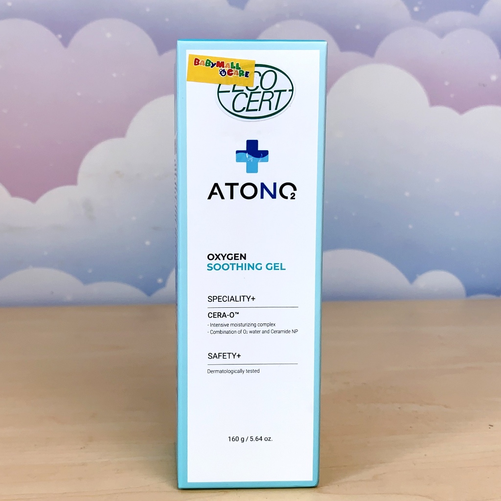 Gel Dịu Da Soothing Atono2 Oxygen 160g CERA-O2 Dưỡng Ẩm Mát Da Cho Bé | Babymall & Care
