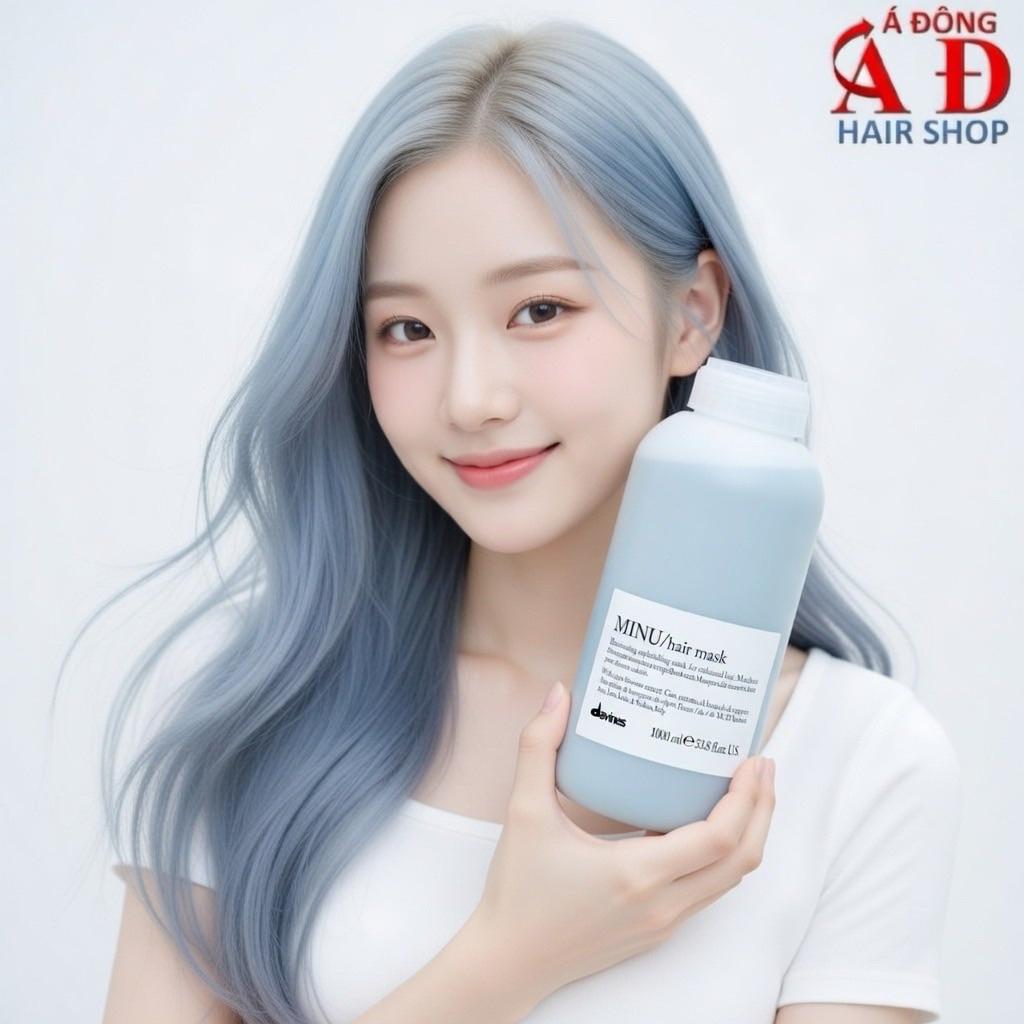 Dầu hấp ủ Davines Minu mềm mượt giữ màu tóc nhuộm (ITALY) 1000ml