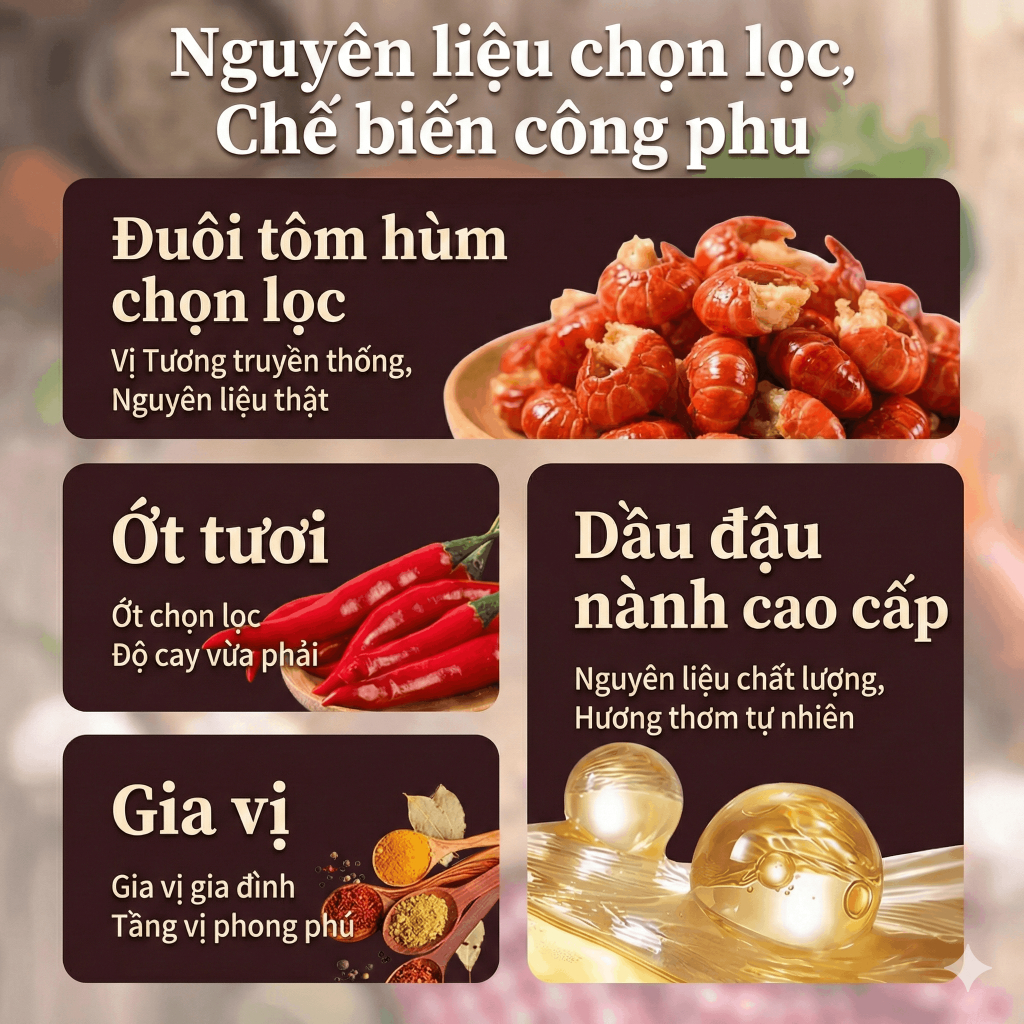 Sốt Tôm Cay Tỏi Ớt Ăn Liền Niuchangyuan 200g - Sốt Đuôi Tôm Rim Cay Đậm Đà Ăn Kèm Cơm, Mì, Bánh Mì Luka Food