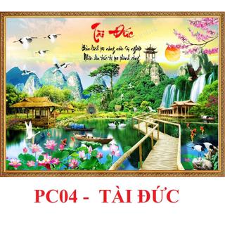 Tranh vải dán tường in 6D hình 8 con ngựa, Tranh Mã Đáo Thành Công, Tranh phong thủy trang trí phòng khách PC01 - BIATON