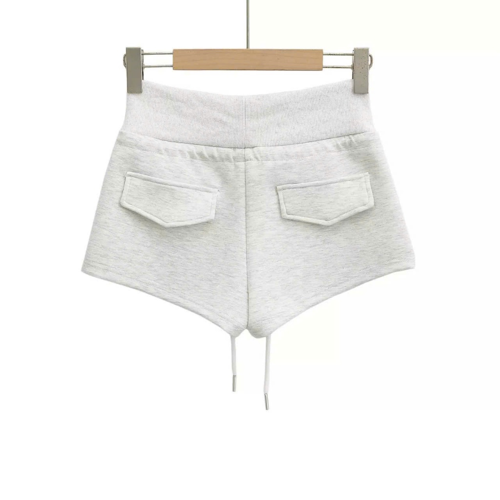 Quần Short Nữ Nỉ 2 Da Cạp Cao Tôn V3 Hack Dáng Form Cực Xinh m32