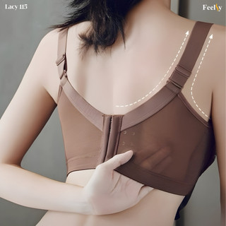 [BST MỚI] Áo ngực định hình Feelsy, đồ lót cao cấp nâng đẩy gom gọn mỡ lưng nách, mỏng nhẹ thoáng mát Lacy115