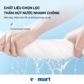 Khăn Tắm, Khăn Mặt - Du Lịch Dùng 1 Lần Dày Mịn,Thấm Nước Nhanh, Không Xơ,An Toàn Cho Da,Tiện Lợi Du Lịch,Công Tác