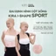 Đai chỉnh tư thế chống gù lưng I-Shape Sport KIRA giúp giữ thẳng lưng, hạn chế vẹo cột sống, chất liệu thoáng khí