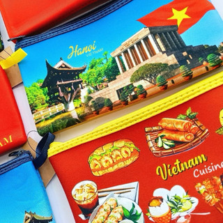 Ví thêu quà tặng lưu niệm Việt Nam (giá 1 cái màu ngẫu nhiên)