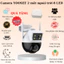 NEW 2026 Camera ngoài trời yoosee 2 mắt kép Ptz 8led quay 360 độ, siêu nét, góc rộng, có màu ban đêm
