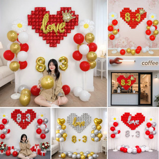 Set Trang Trí Bóng Bay Quốc Tế Phụ Nữ 8/3 – Phụ Nữ Việt Nam 20/10, Combo Backdrop Sự Kiện Đẹp Sang