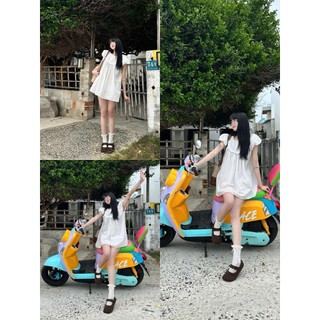 Đầm Babydoll 2 Lớp Form Rộng Kèm Quần Bí Phồng Bo Chun – Váy Dáng Ngắn Tay Phồng Nữ Tính Dễ Thương Ao252_P