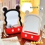 Gương Trang Điểm Mèo Dễ Thương Di Động Gấp Gương Cô Gái Sinh Viên Ký Túc Xá Để Bàn Công Chúa Gương Trang Điểm Bàn