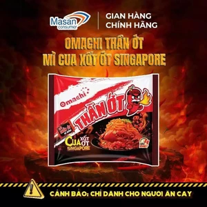 Omachi Thần Ớt Mì Cua Xốt Ớt Singapore
