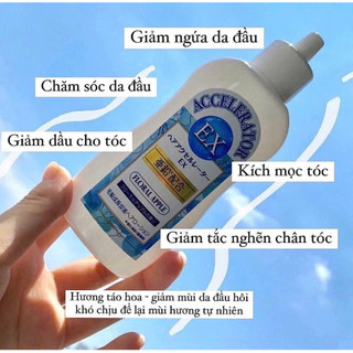 Dưỡng Mọc Tóc  Kaminomoto Honpo Hair Lotion Accelerator EX Nhật Bản 150ml