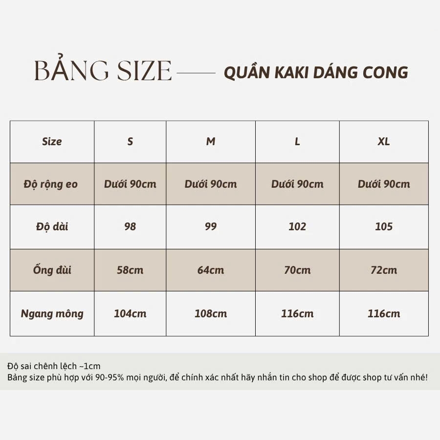 Quần Ống Thụng Cong Kaki Nam Nữ Tôn Eo Hack Dáng Mix Đồ Xinh