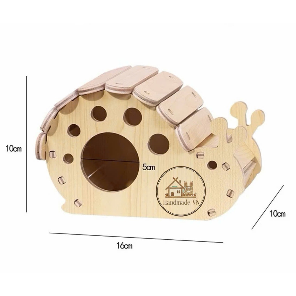 Nhà ngủ ốc sên cho hamster, nhà ngủ cho hamter