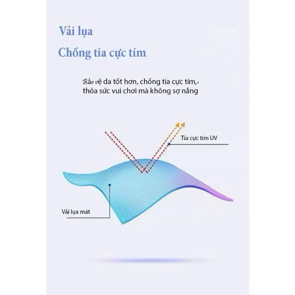 Găng tay chống nắng UPF50+ và tia UV băng lụa lạnh thoáng khí chống trượt phong cách thể thao