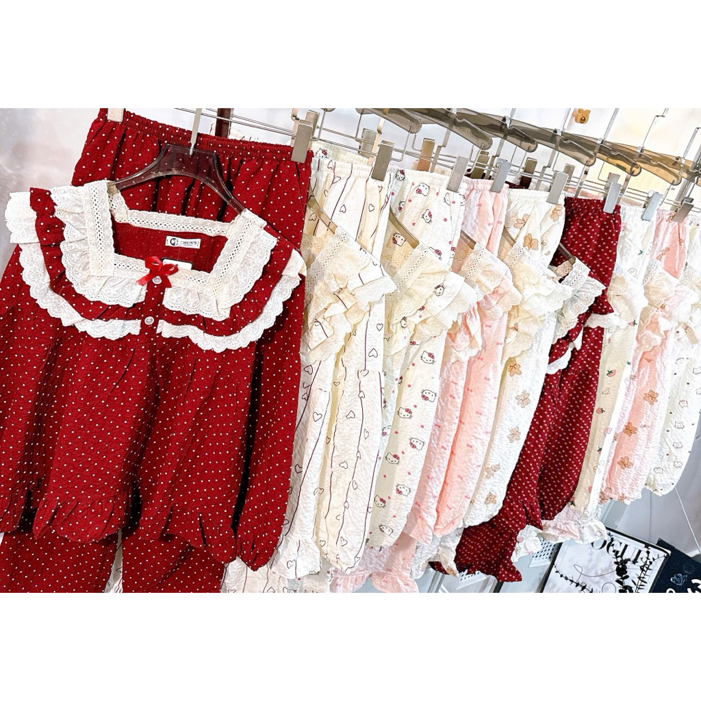 DD Cổ Ren Vuông Xốp Gạo Xịn Mịn Siêu Xinh