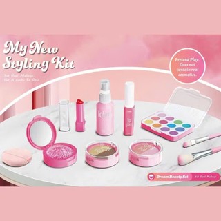 Bộ Trang Điểm Đồ Chơi Bé Gái Mô Hình Nhiều Chi Tiết - Kèm Hộp/ Túi Đựng–Không Lem Màu, Không Chất Lỏng – Set Makeup Giả