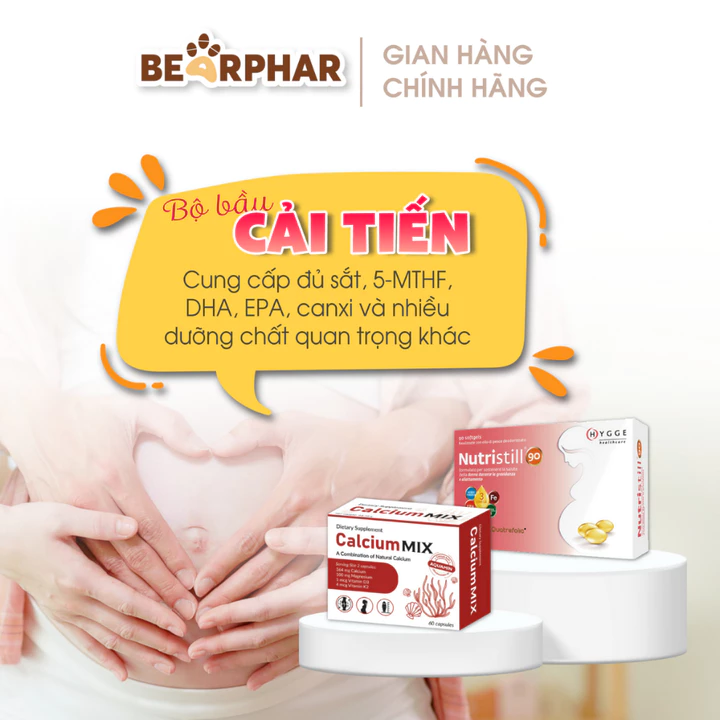 Combo Maternity Vitamin Nutristil Calcium Mix – 2