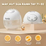 Máy hút sữa không dây Topgiakids T102 cao cấp 4 chế độ, 9 cấp độ hút, hút êm, bảo hành 36 tháng — ảnh 7