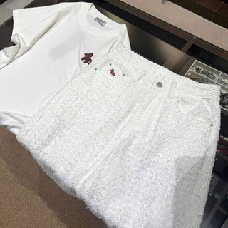 •𝙆𝙞𝙣𝙜𝙨𝙝𝙤𝙥𝙗𝙚𝙖𝙪𝙩𝙮•Áo Phông Ngựa Mix Quần Jean Xù Kèm Belt Hot QC