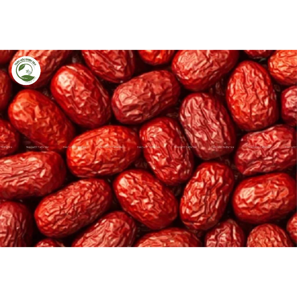 Táo đỏ nguyên quả size 18-20 hàng tuyển quả to thịt dày giúp bồi bổ khí huyết, ngủ ngon - Thảo Mộc Thiện Tâm