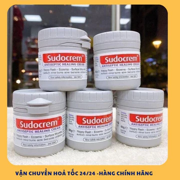 Kem chống hăm tã em bé Sudocrem, Kem Hăm Sudocream, kem chống hăm, kem hăm tã cho bé sơ sinh, Hàng chính hãng