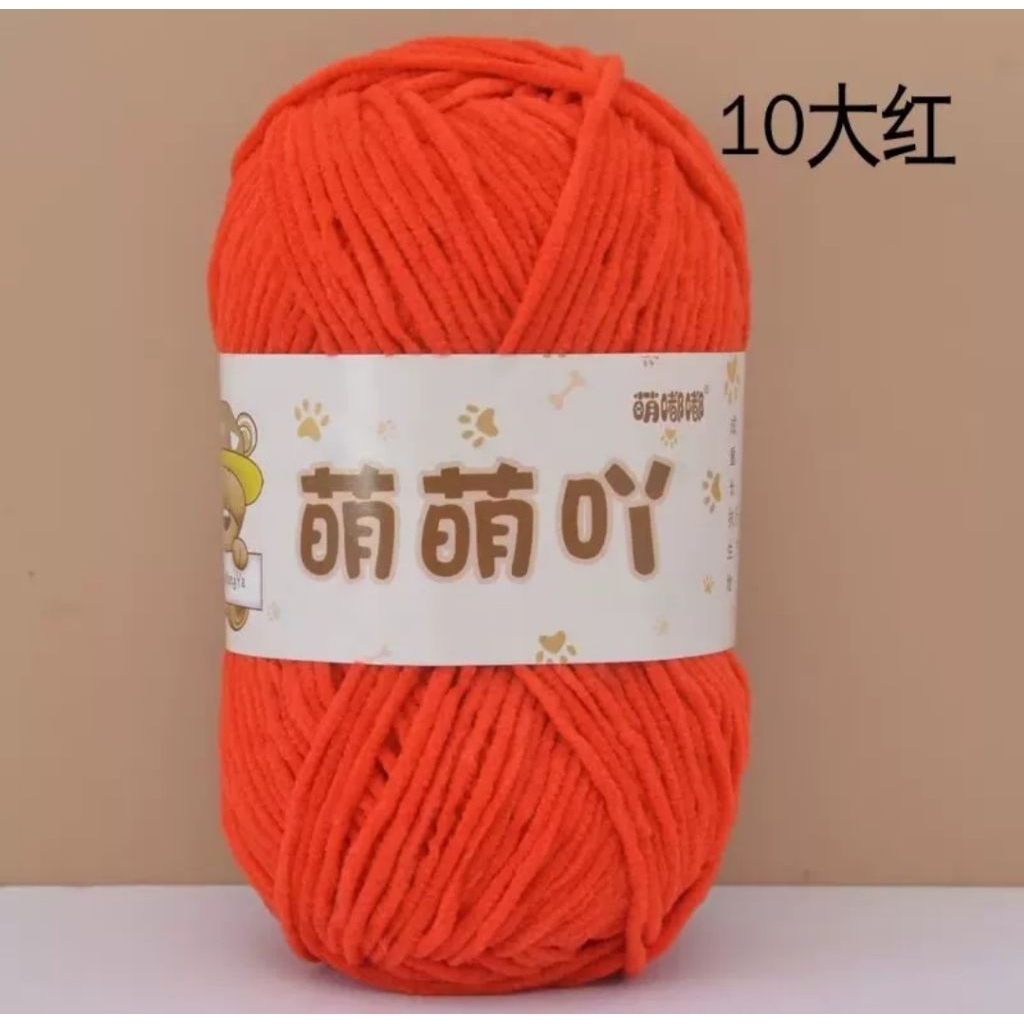 Len nhung gấu, len nhung baby sợi nhỏ, nhung gấu meng meng