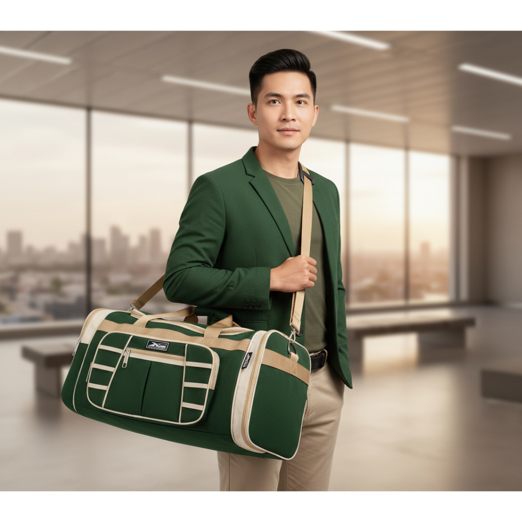 Túi Du Lịch Size Lớn Cao Cấp Xbags Stylish XB 6006 Có Ngăn Đựng Giày, Rộng Đựng Đồ 7–10 Ngày!