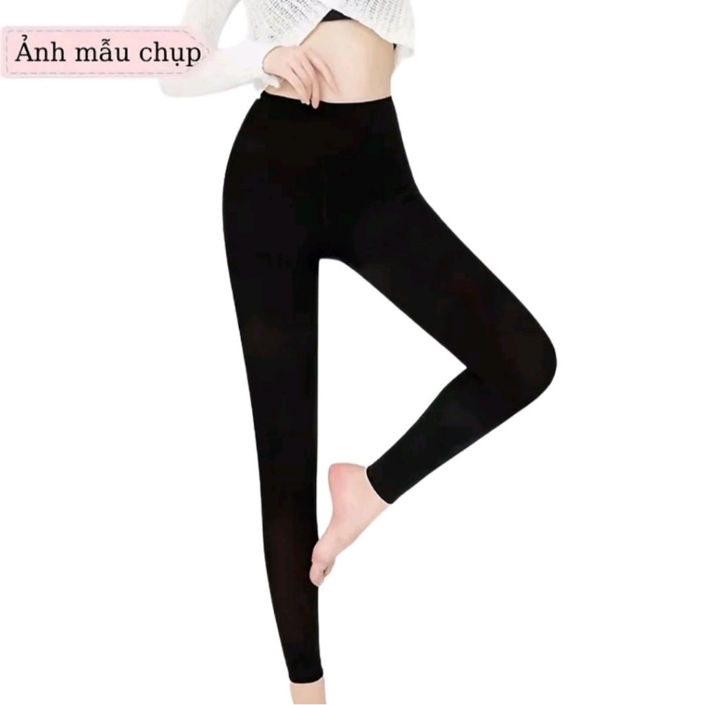 ( Mở Bán ) Quần legging dành cho nữ - chất cotton lạnh mỏng mềm mịn co giãn tốt - phù hợp mọi lứa tuổi - size 35-60kg