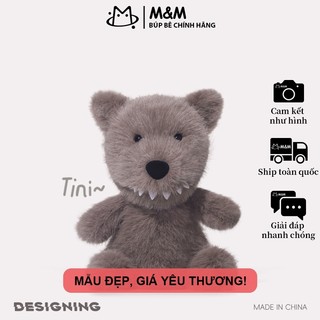Sói Tiny bông mềm mại, búp bê dễ thương ôm ngủ giao từ kho Hà Nội