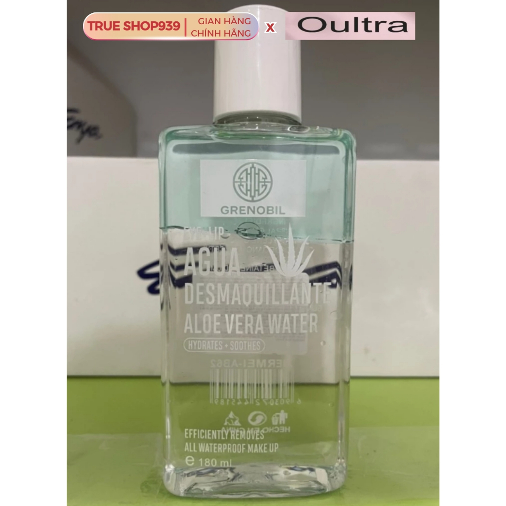 Nước tẩy trang mắt môi dịu nhẹ cho mọi loại da Grenobil 180ml