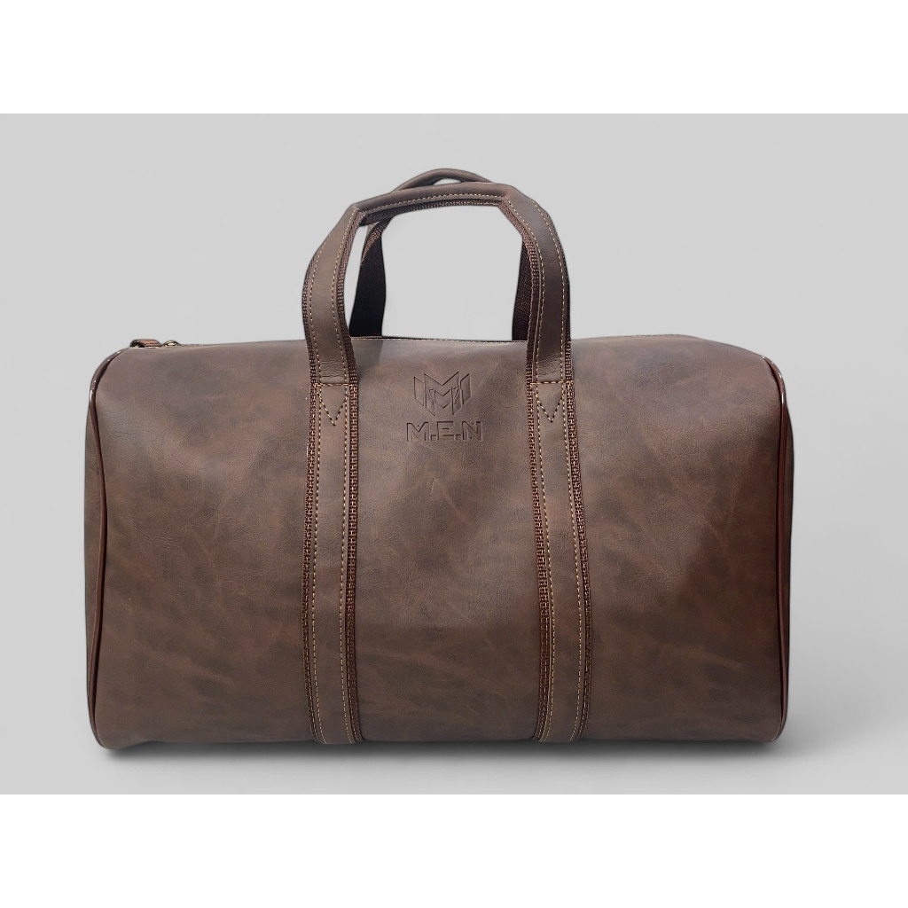 Túi trống 42cm MEN BUTICA đen nâu [NEW]