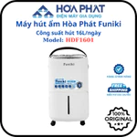Máy Hút Ẩm Hòa Phát Funiki HDF1601 -  HDF1602 -  Công suất 16L/ngày, ion âm khử mùi, bánh xe 360° cho phòng ≤30m² — ảnh 2