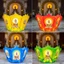 Set 4 Hoa Đăng Phật Giáo Bằng Giấy - TAYTA - Trang Trí Chùa, Lễ Hội, Vu Lan, Cầu An Đẹp