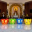 Set 4 Hoa Đăng Phật Giáo Bằng Giấy - TAYTA - Trang Trí Chùa, Lễ Hội, Vu Lan, Cầu An Đẹp