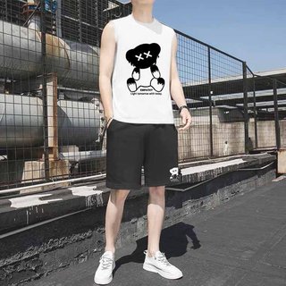 Bộ Thể Thao Nam Nữ GẤU EMPATHI Sát Nách Form Rộng, Chất Thun Mè Thấm Hút Mồ Hôi Phong Cách Trẻ Trung SSL