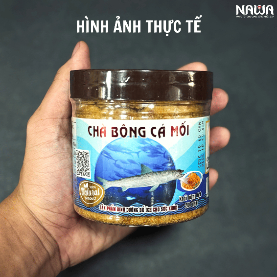 Chà bông cá biển thiên nhiên LÊ NGA - Chà bông cá mối / Chà bông cá thu cờ ( Hộp/200G )