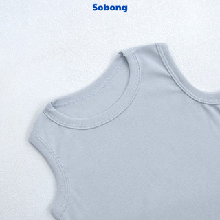 Bộ quần áo ba lỗ basic cho bé trai, bé gái Hokiha vải cotton bozip mềm mại, thoáng mát size 8-17kg BB20