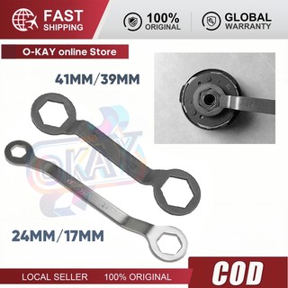 Cờ Lê Vặn Đai Ốc GY6 125 Hai Đầu Kích Thước 39-41mm 17-24mm Dùng Cho Xe Máy
