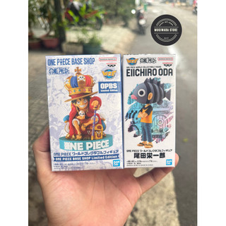 Mô hình WCF Luffy limited edition ONE PIECE BASE SHOP chính hãng bandai đồ chơi toy
